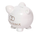 Sparschwein Hochzeit – Eheringe (13 x 11 x 15 cm)