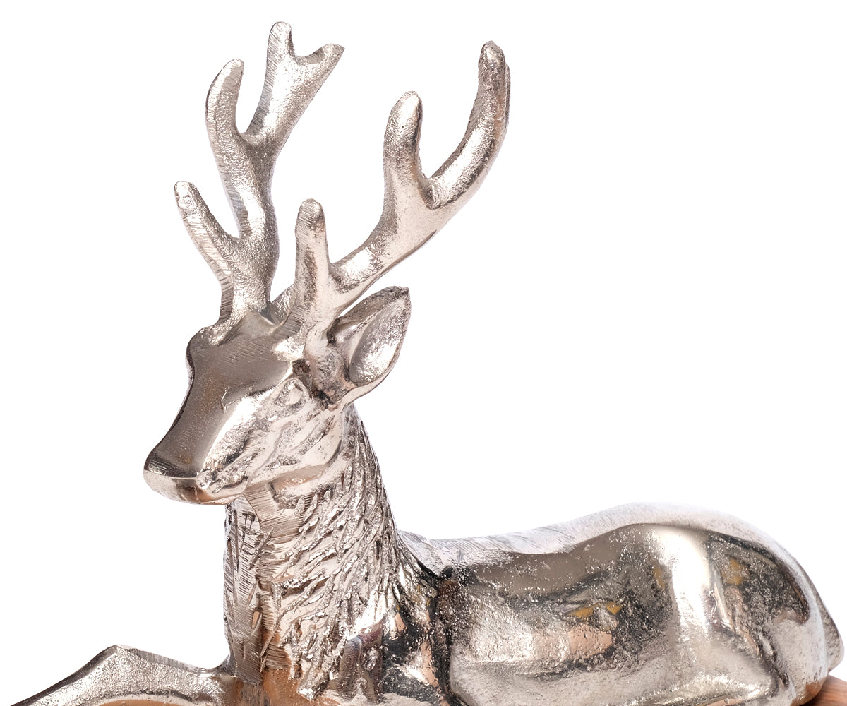 Kerzenhalter Hirsch – Detailansicht