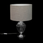 Tischlampe Metall mit geschliffenem Glas – Ansicht 5