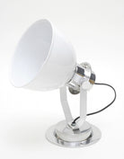 Wandlampe Metall Schwarz Weiß – Weiß