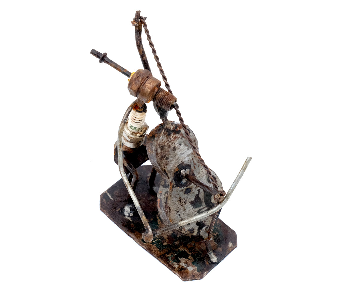 Zündkerzen Figur – Bassist