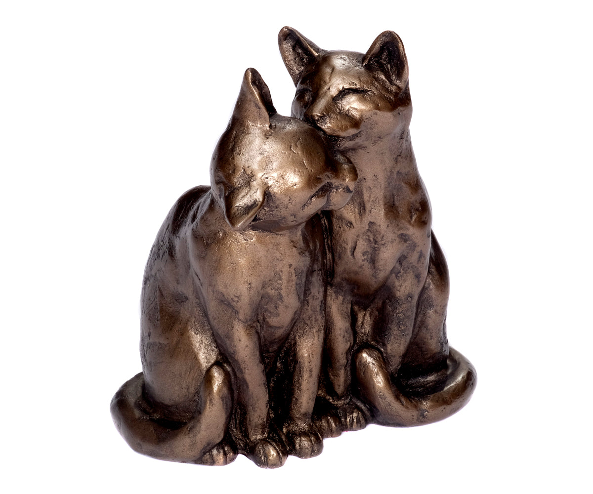 Resinfigur Katzenpaar – 2