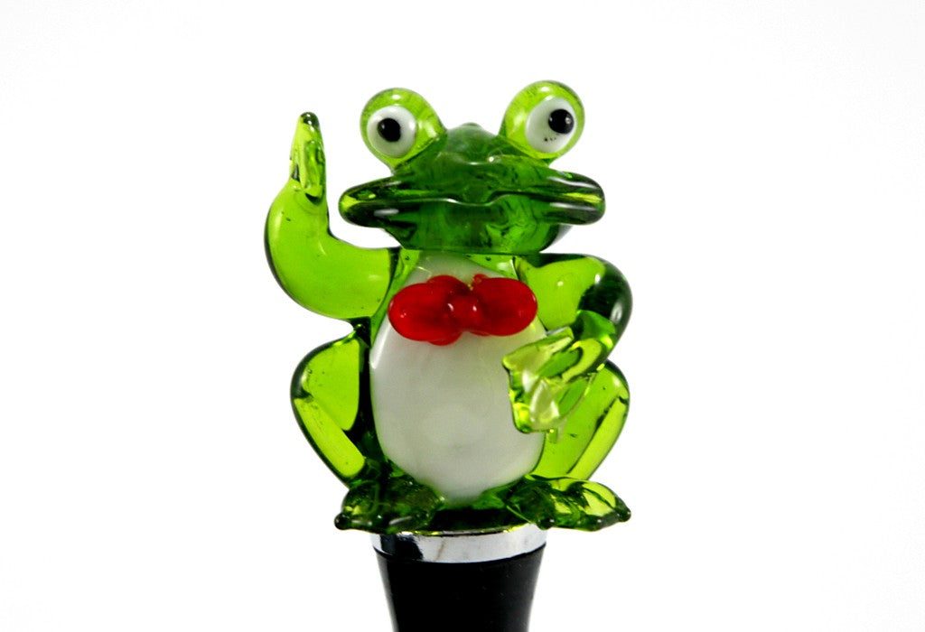 Flaschenverschluss Glas – Frosch