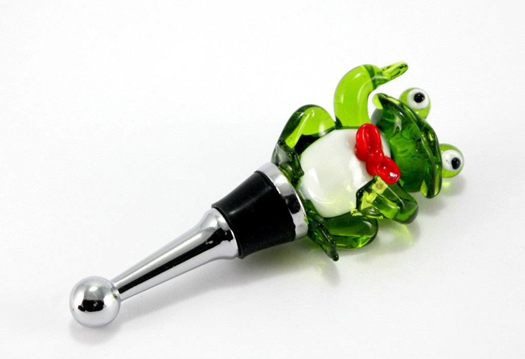 Flaschenverschluss Glas – Frosch