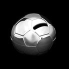 Spardose Fußball versilbert – Ansicht 6