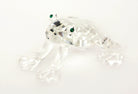 Glasfigur Bär, Eule, Schwein, Frosch – Frosch