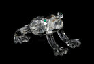 Glasfigur Bär, Eule, Schwein, Frosch – Frosch