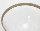 Glasschale mit Platinrand – Ø 30 cm