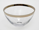 Glasschale mit Platinrand – Ø 30 cm