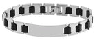 Edelstahl Armband mit Gravur – Ohne Gravur, Gliederarmband, Modell 6