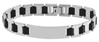 Edelstahl Armband mit Gravur – Ohne Gravur, Gliederarmband, Modell 6