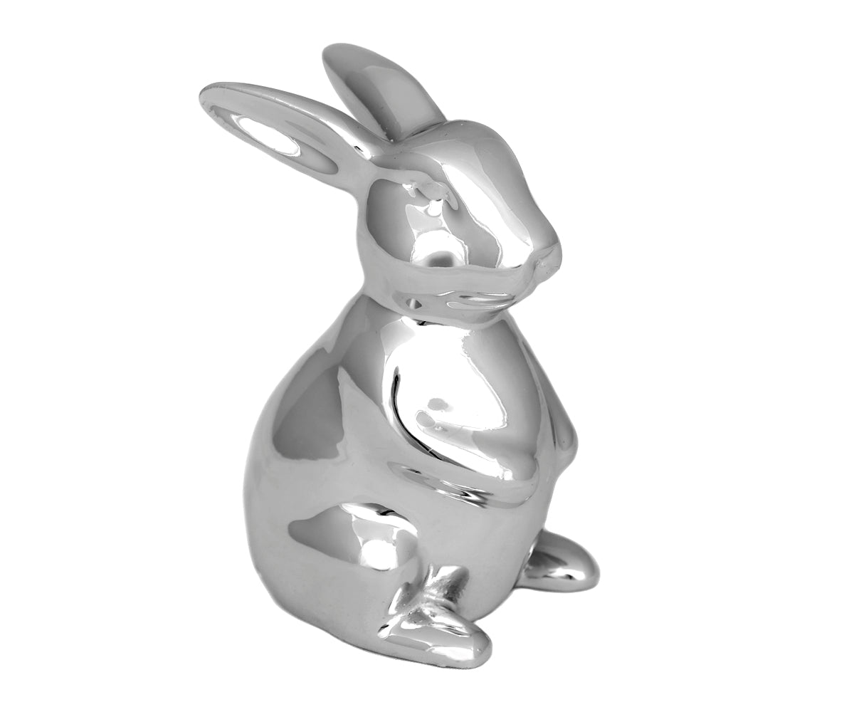 Hase, versilbert - Papa
