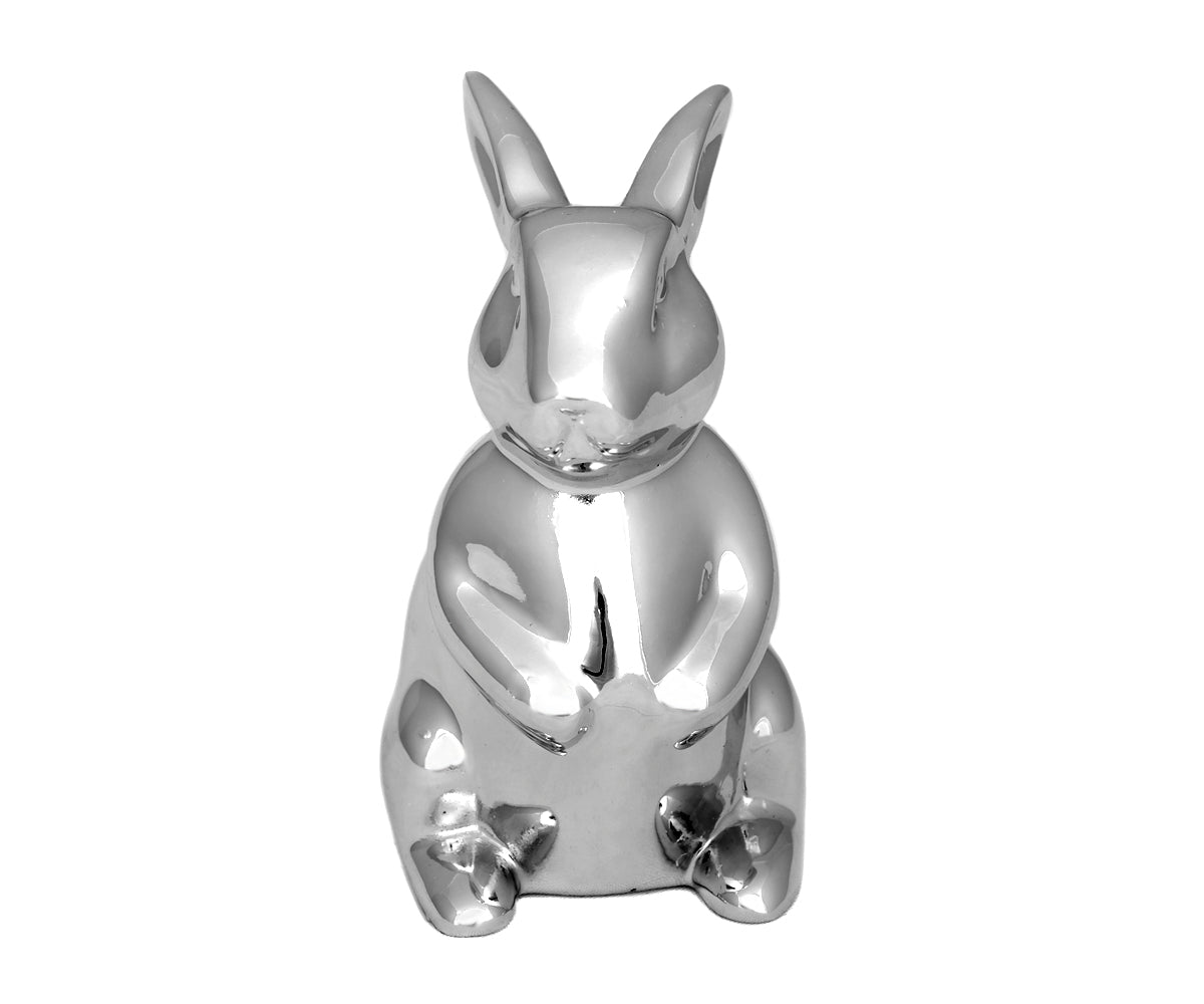 Hase, versilbert - Papa – Ansicht 2