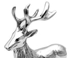 Metallfigur Hirsch – stehend, mittel