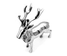 Metallfigur Hirsch – stehend, mittel