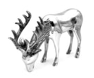 Metallfigur Hirsch – stehend, groß - 2