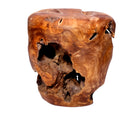 Teakholz Hocker rund – Ansicht 4
