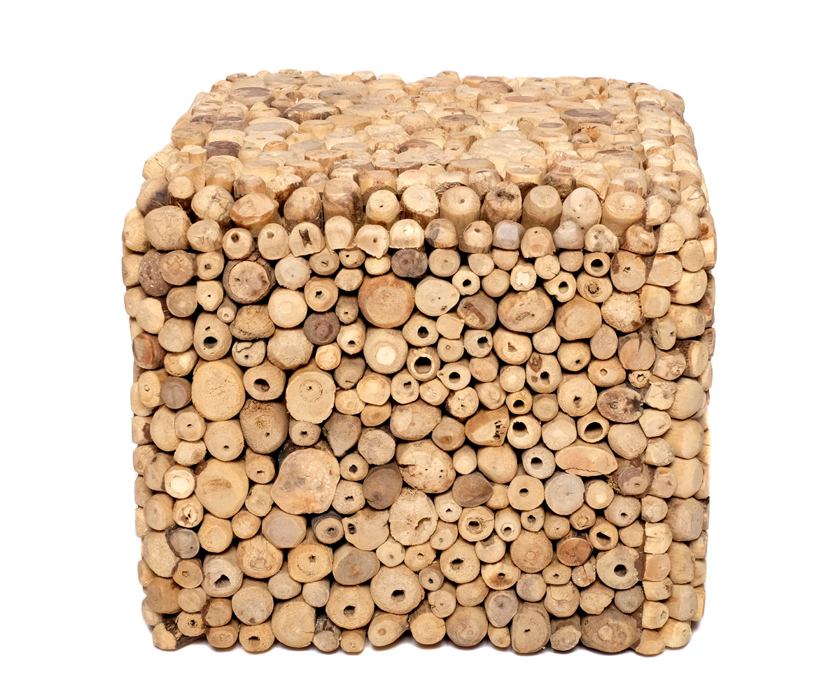 Treibholz Hocker – 25 x 30 x 30 cm