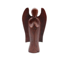 Holzfigur Engel – Klein - 20 cm, dunkel