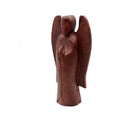 Holzfigur Engel – Mittel - 25 cm, dunkel