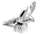Lobster Deko - Versilbert