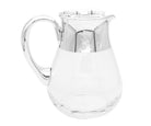 Wasserkrug mit Feinsilberrand