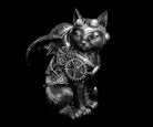 Steampunk Deko Katze – Ansicht 6