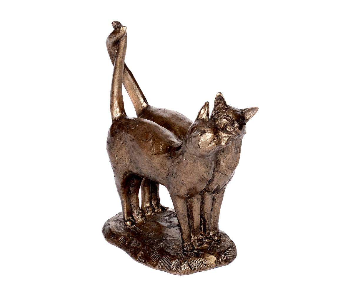 Resinfigur Katzenpaar – 3