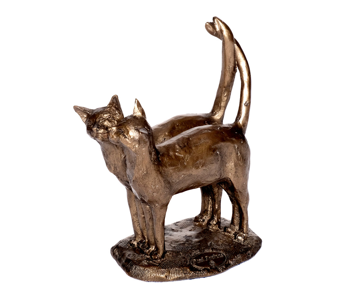 Resinfigur Katzenpaar – 3