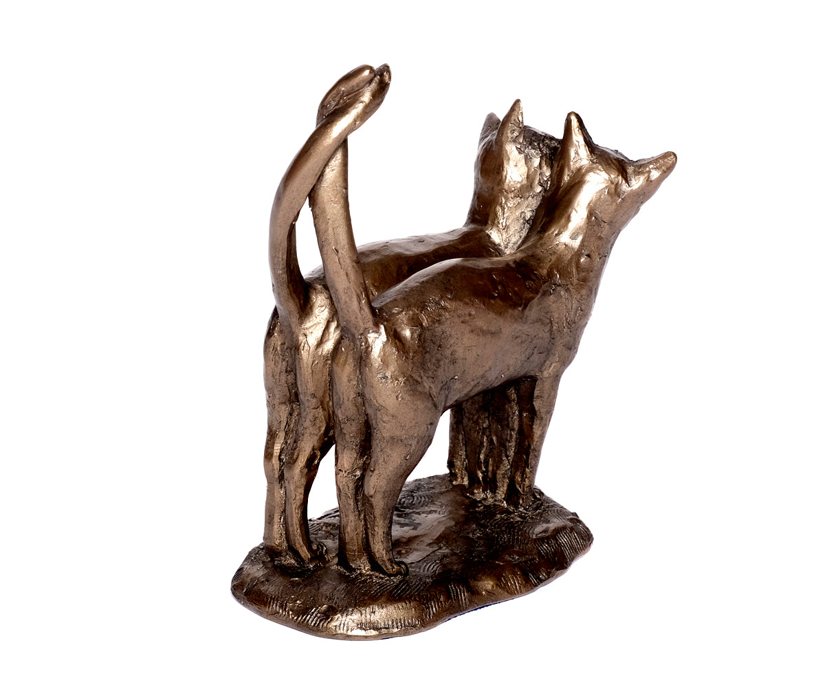 Resinfigur Katzenpaar – 3