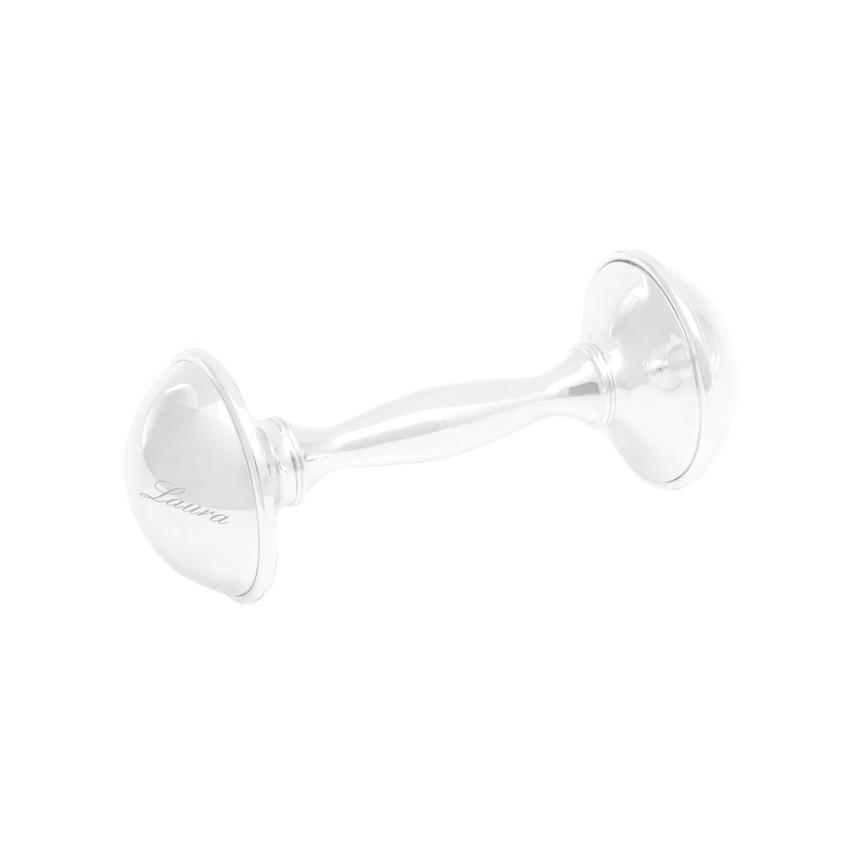 Babyrassel Glöckchen versilbert – Ansicht 6