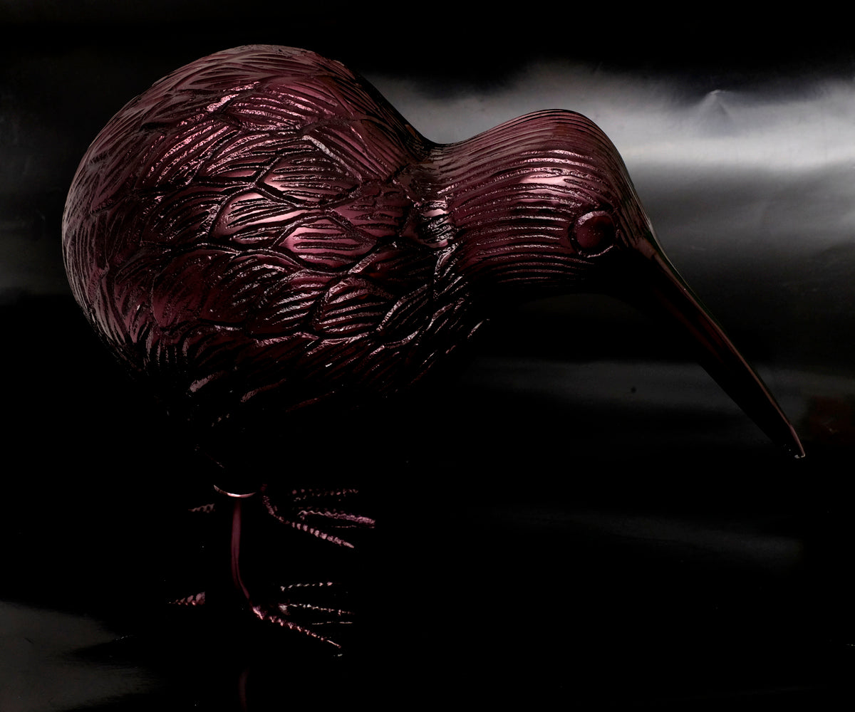 Kiwi Tier – Bronze-Lila, groß
