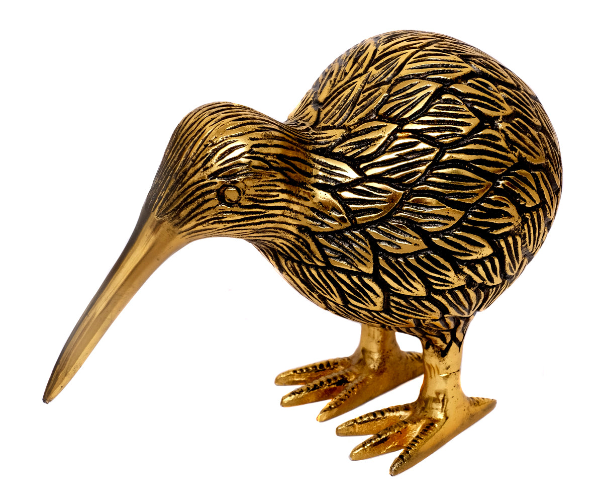 Kiwi Tier – Gold-Schwarz, mittel