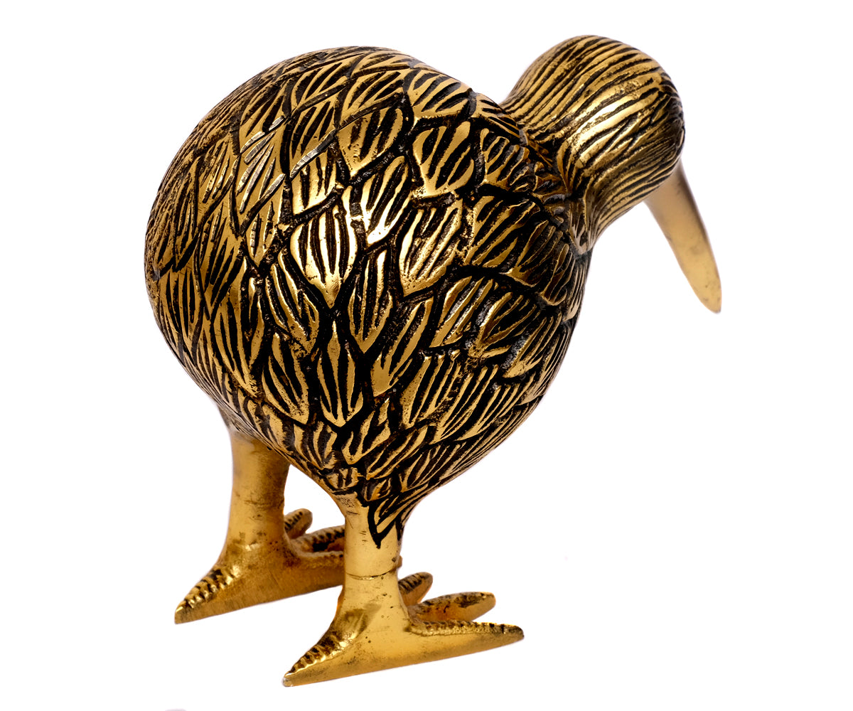 Kiwi Tier – Gold-Schwarz, mittel