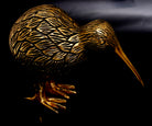 Kiwi Tier – Gold-Schwarz, mittel