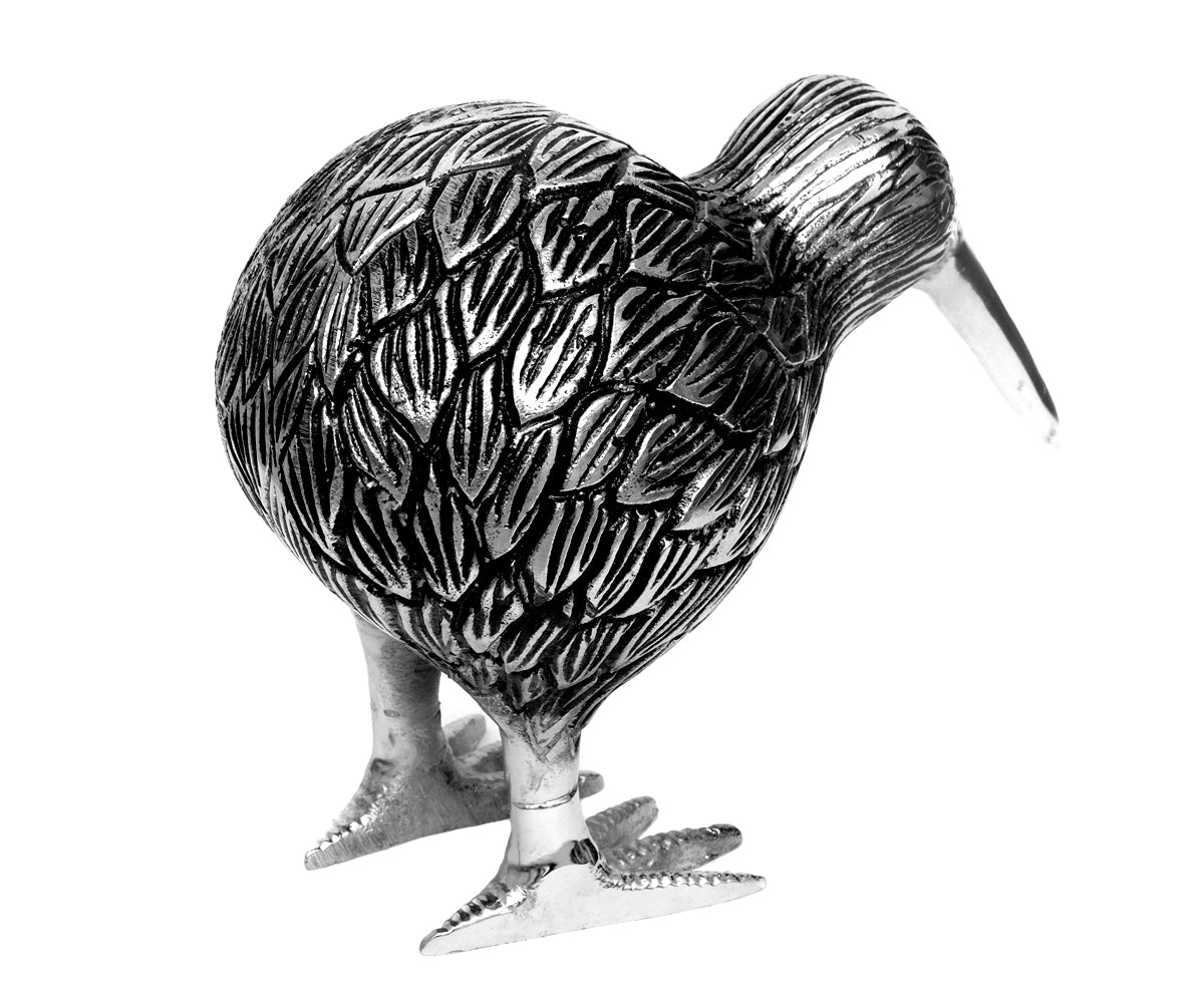 Kiwi Tier – Silber-Schwarz, mittel