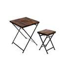 Klapptisch Holz Eisen