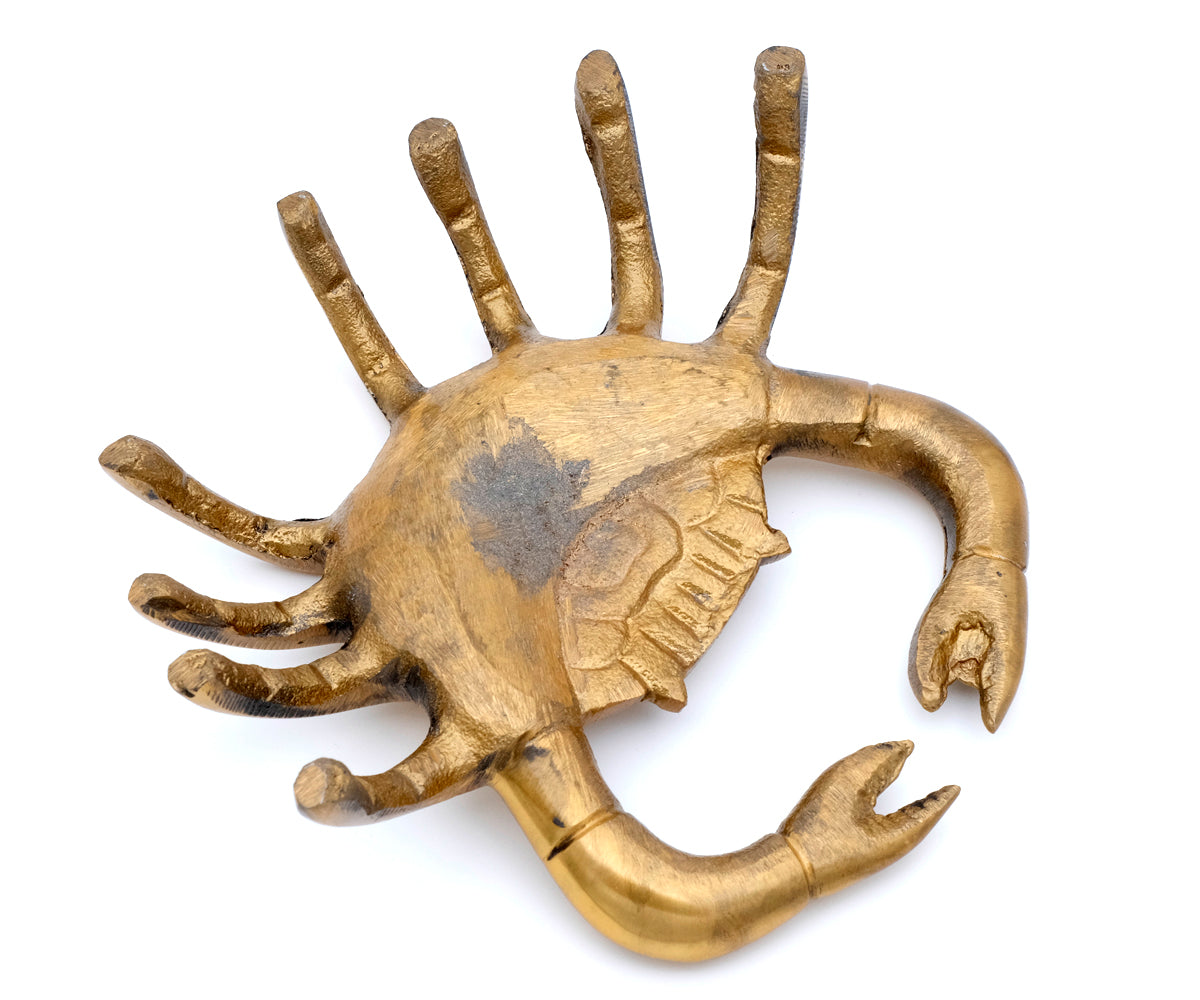 Tischdekoration Krebs – Gold, klein, ohne Gravur
