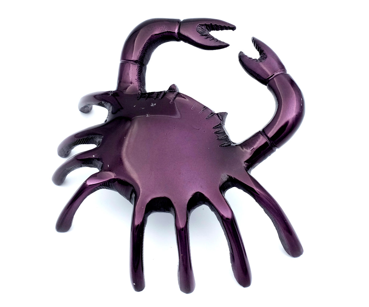 Tischdekoration Krebs – Violett, klein, ohne Gravur