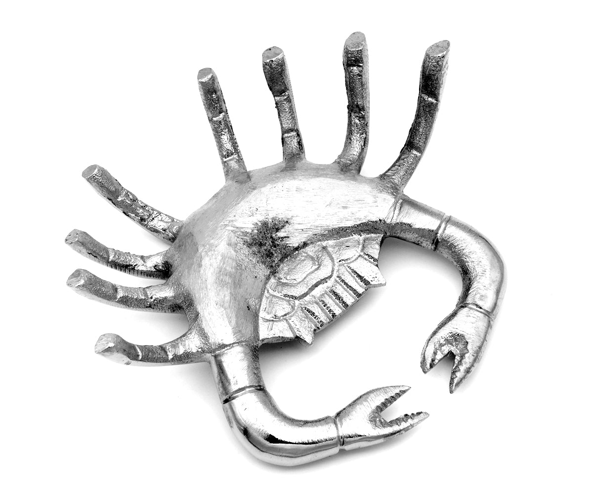 Tischdekoration Krebs – Silber, klein, ohne Gravur
