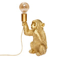 Tischlampe Affe – Gold, Mittel