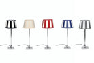 Tischlampe - Lampenschirm gestreift – Ansicht 2