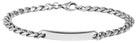 Edelstahl Armband mit Gravur – Ohne Gravur, Panzerkette, Modell 3