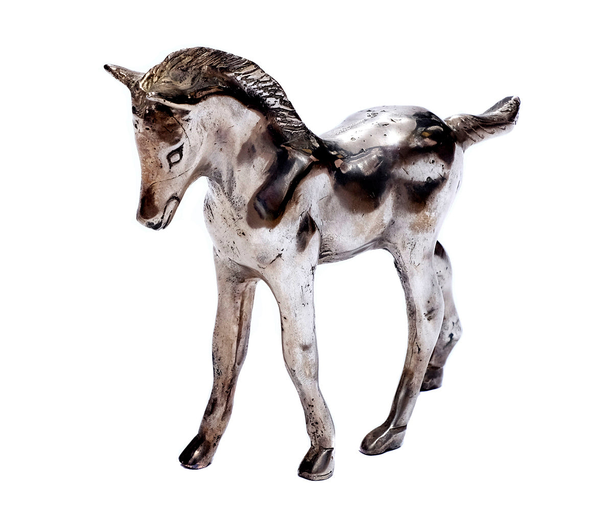 Silbernes Pferd