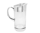 Glaskanne mit Silberrand – Pitcher – Ansicht 3