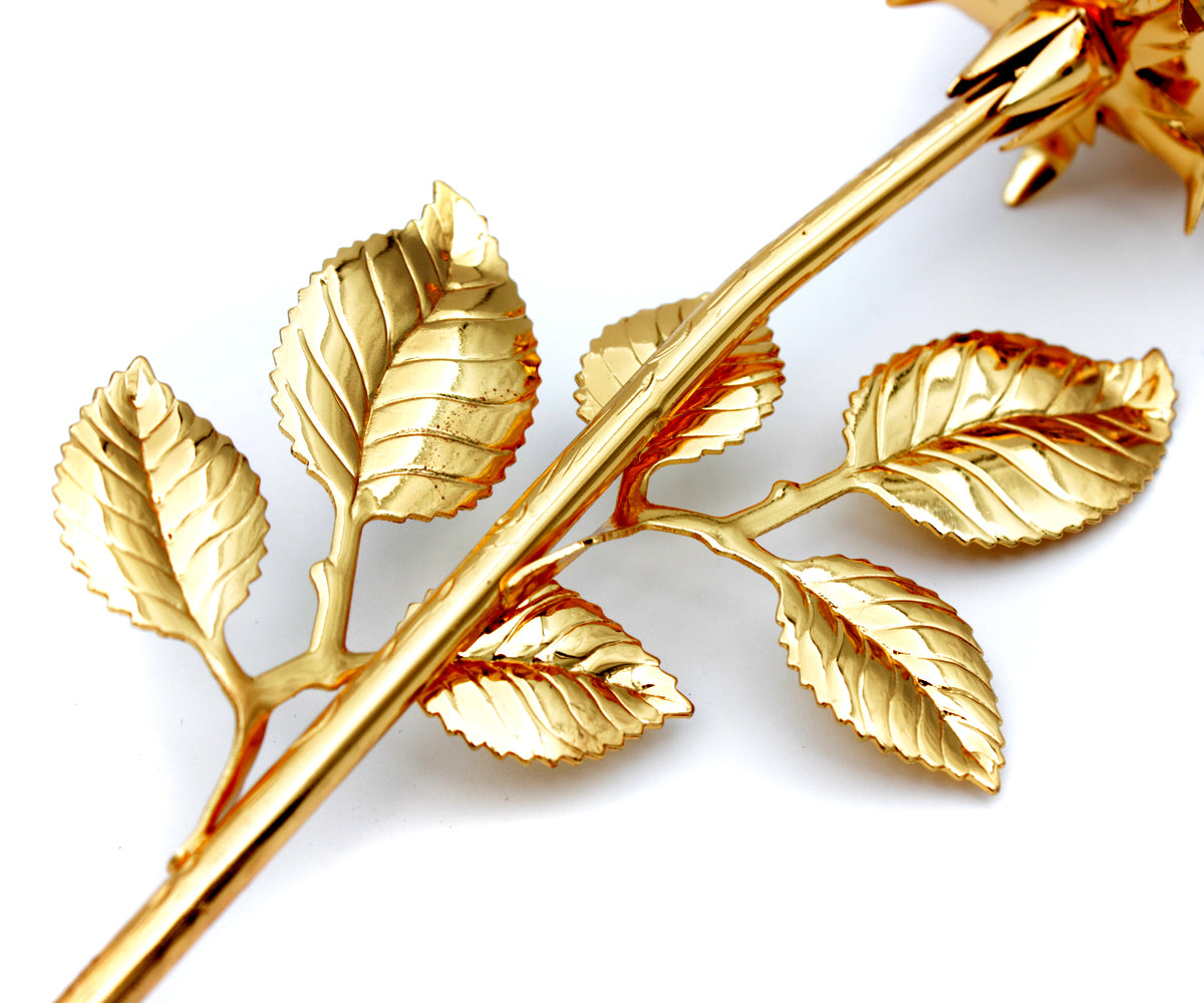 Metall Rose Kristall – Gold