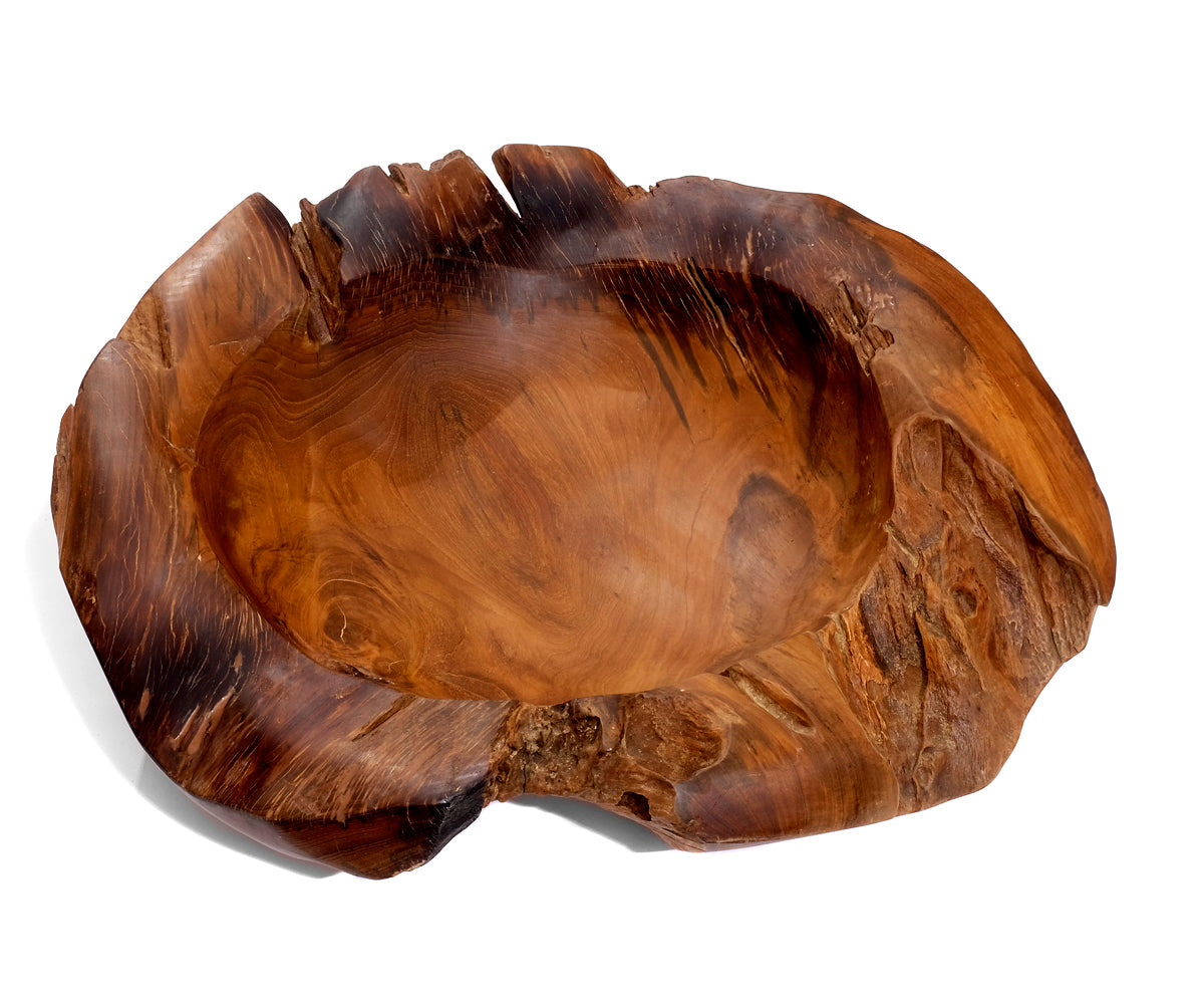 Teakholzschale – ⌀ 50 cm