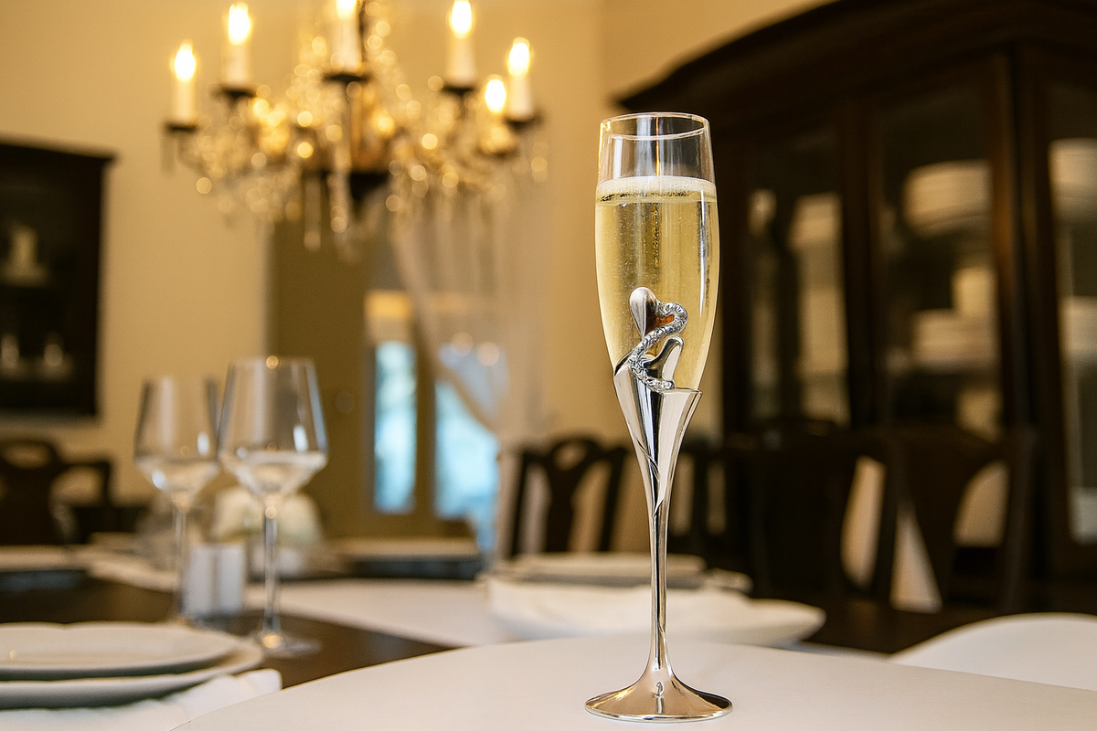 Sektgläser Herz – Ansicht 2
