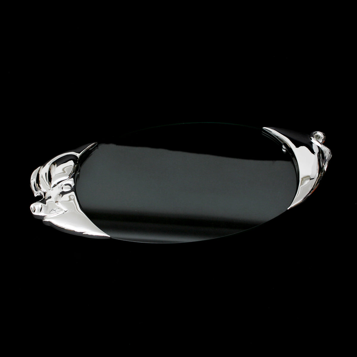 Servierplatte Glas - Schwein – Ansicht 5