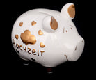 Sparschwein Hochzeit – Doppelherz (15 x 15 x 17 cm)